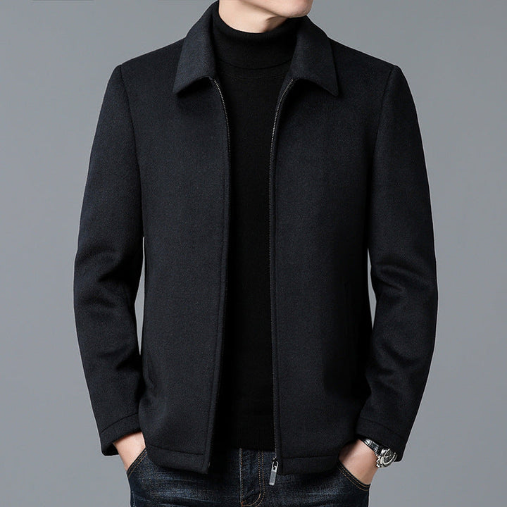Gabin | Men's Plain Collared Zip Jacket