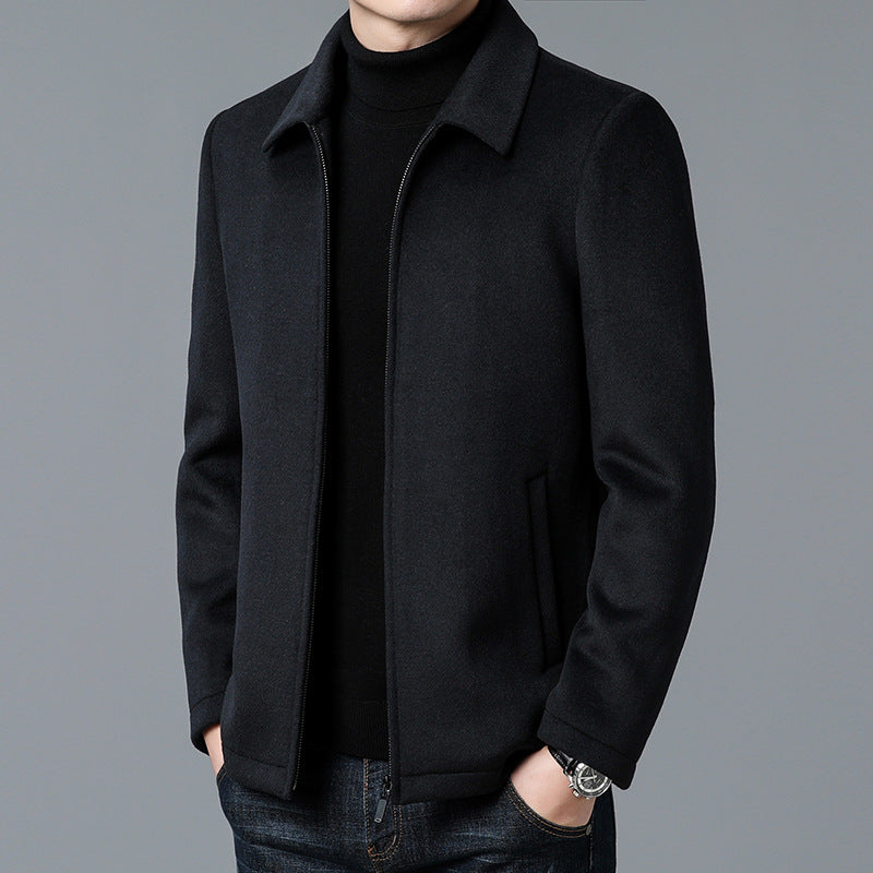 Gabin | Men's Plain Collared Zip Jacket