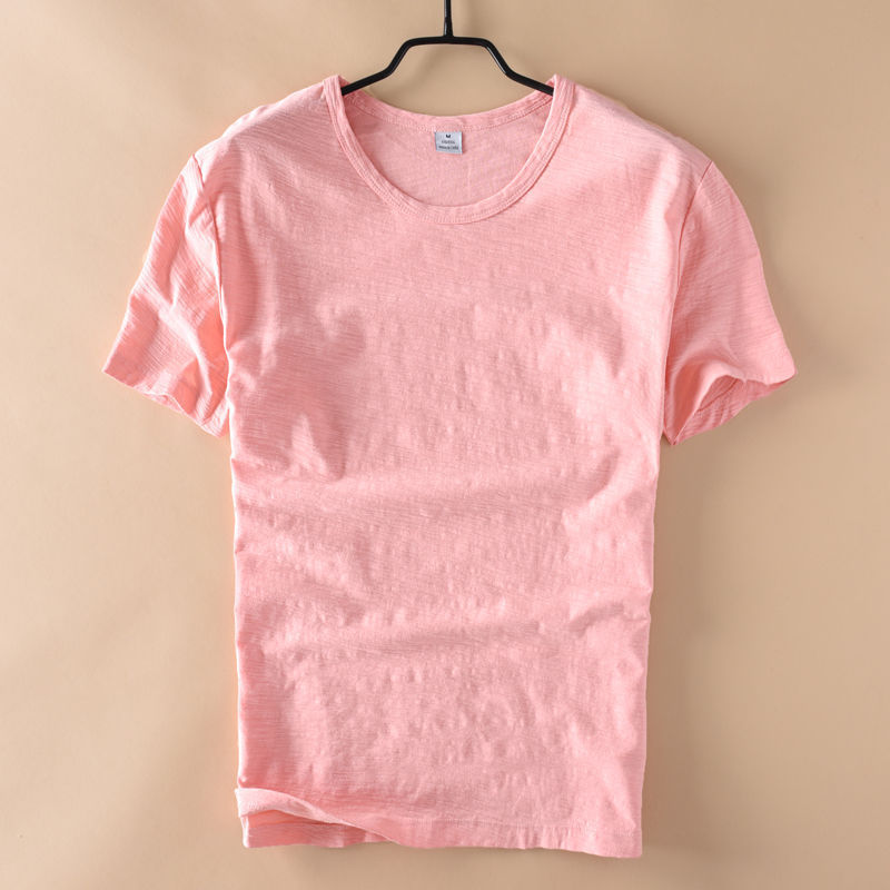 Gabriel | Men's Slim Fit Raw Edge Retro T-Shirt
