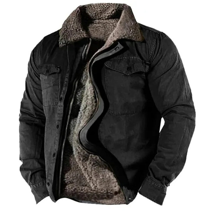 Gatien | Men's Pile Lined Western Trucker Jacket