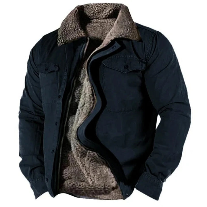 Gatien | Men's Pile Lined Western Trucker Jacket