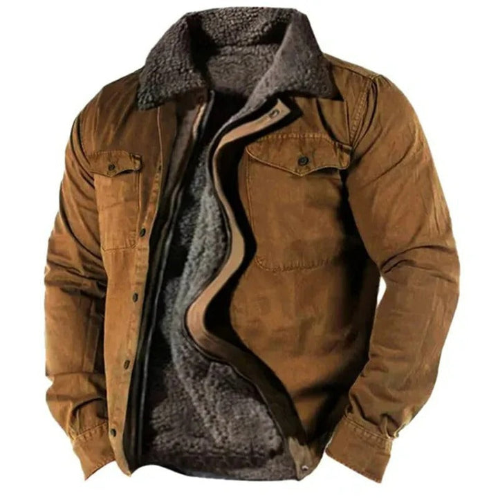 Gatien | Men's Pile Lined Western Trucker Jacket