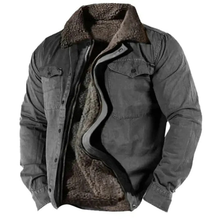 Gatien | Men's Pile Lined Western Trucker Jacket