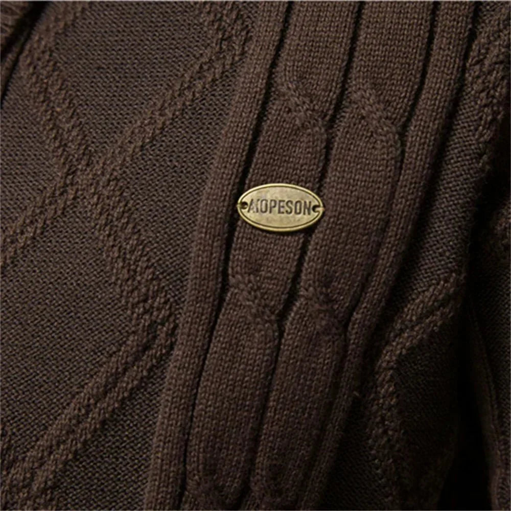 Gaultier | Men's Shawl Collar Button Cardigan