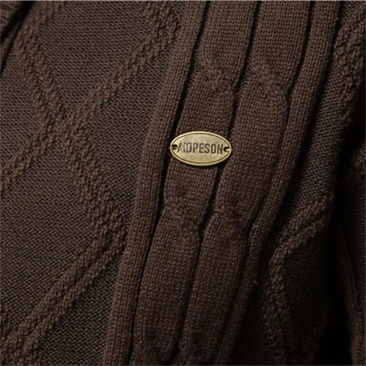 Gaultier | Men's Shawl Collar Button Cardigan