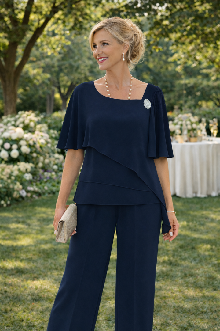 Genevieve | Women's Flowing Refined Two-Piece Set