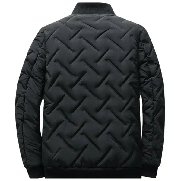 Gratien | Men's Chevron Quilted Zip Jacket