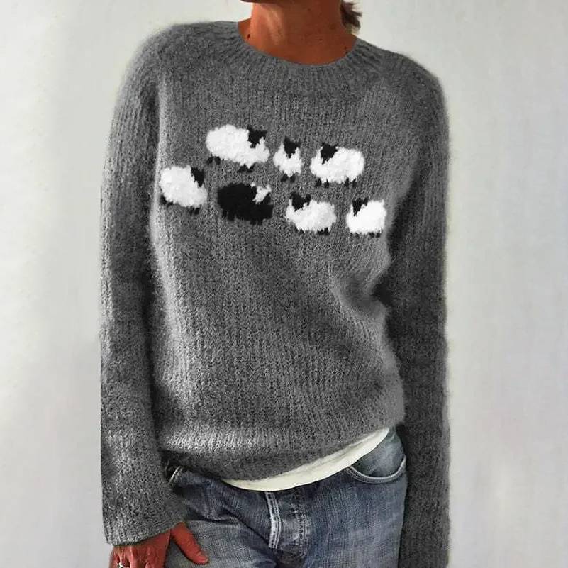 Cute Sheep Sweater | Comfortable Sweater