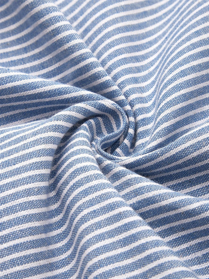 Henrietta | Women's Striped Loose Fit Summer Midi Dress