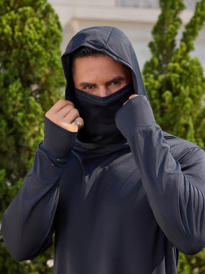 Heric | Men's Covered Neck Sport Hoodie
