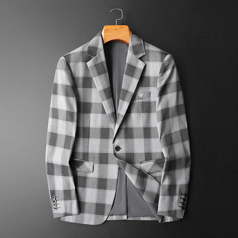 Hollis | Men's Checked Tailored Blazer
