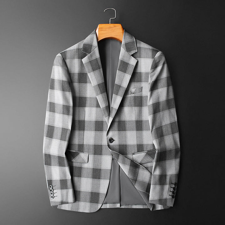 Hollis | Men's Checked Tailored Blazer