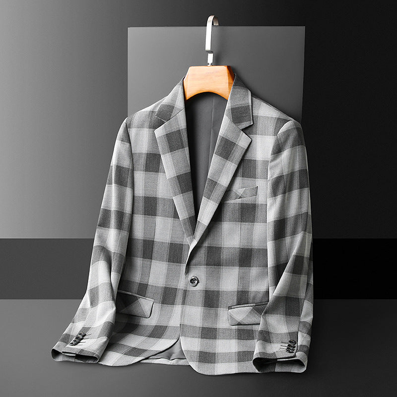 Hollis | Men's Checked Tailored Blazer