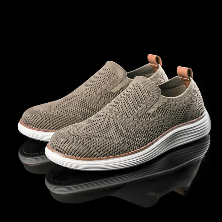 Hopper | Men's Slip-On Breathable Knit Sneakers