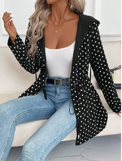 Albertine | Women's Reversible Leopard-Print Open Coat