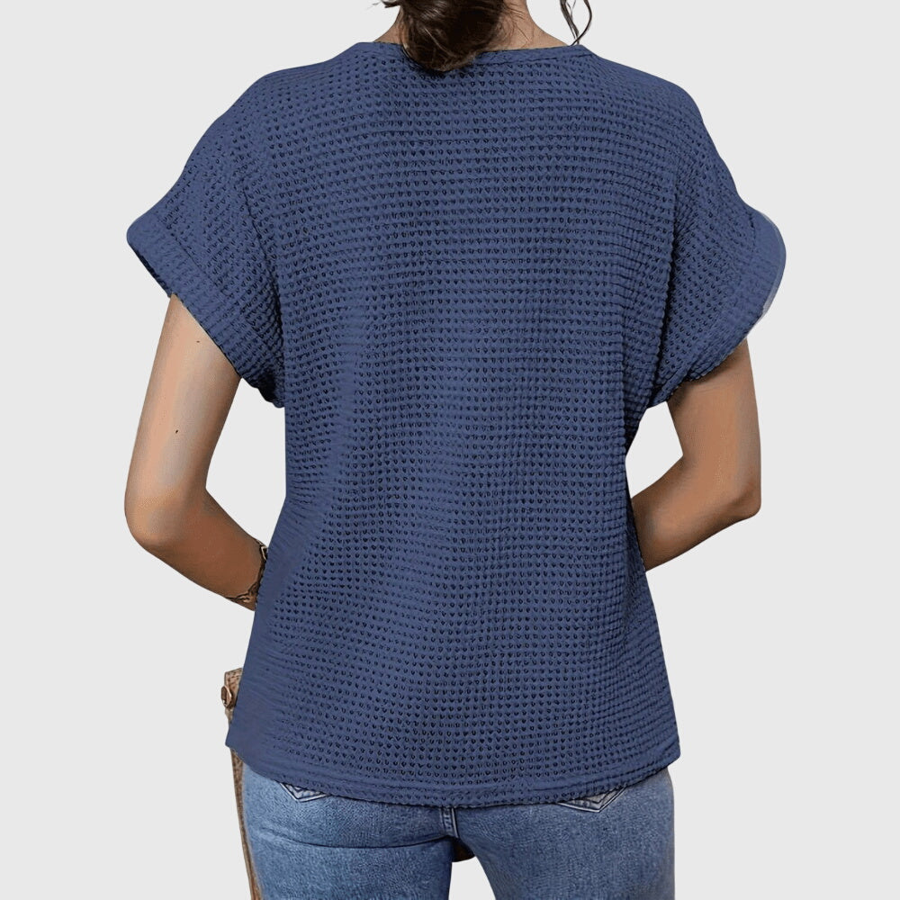 Ines | Women's Delicate Lace Detail Lightweight Blouse