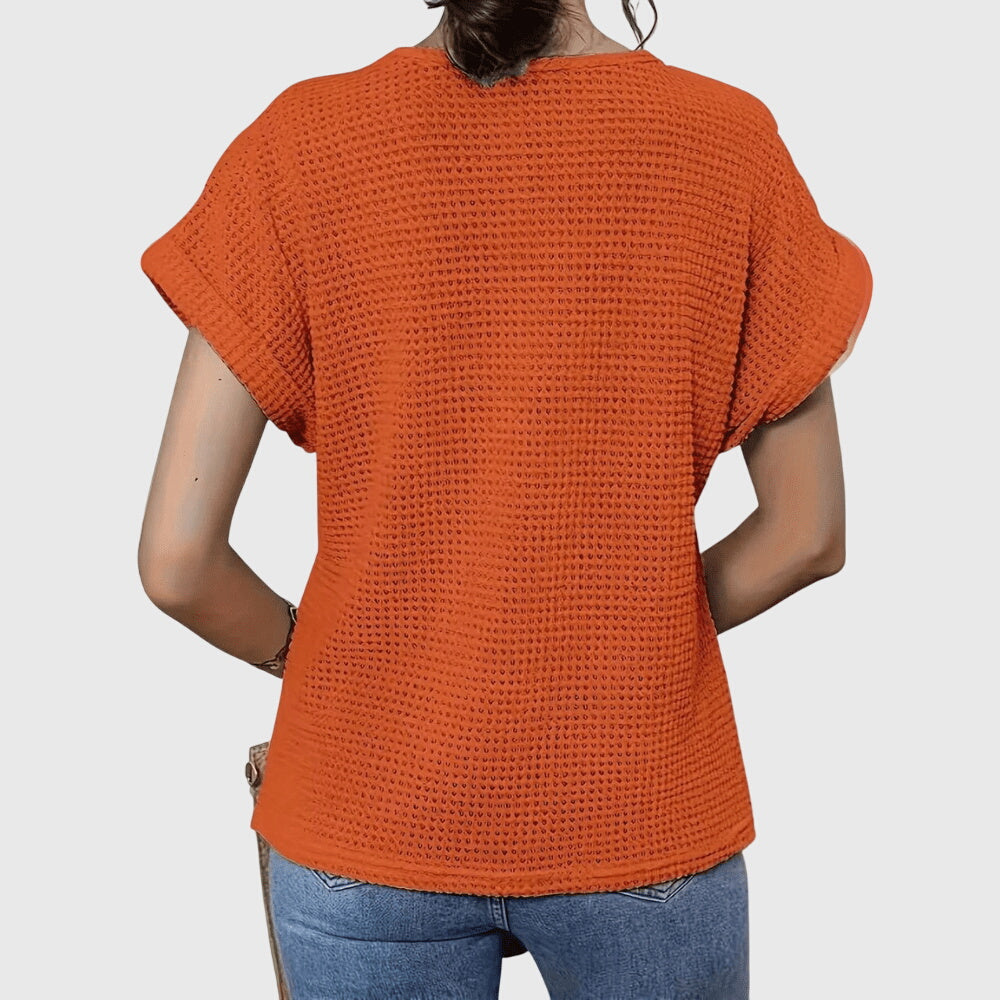 Ines | Women's Delicate Lace Detail Lightweight Blouse