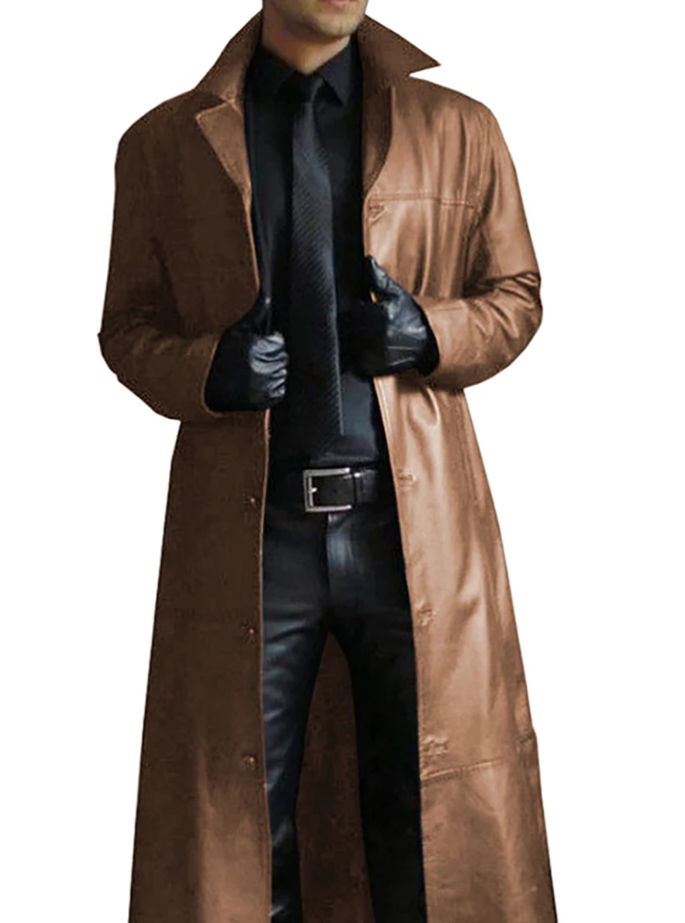 Irenee | Men's Long Notch Lapel Coat