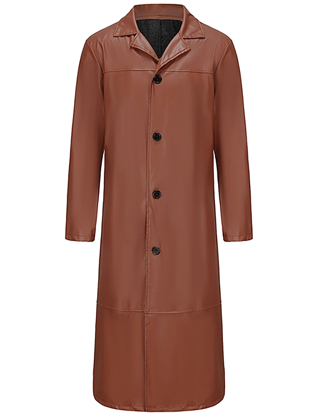 Irenee | Men's Long Notch Lapel Coat