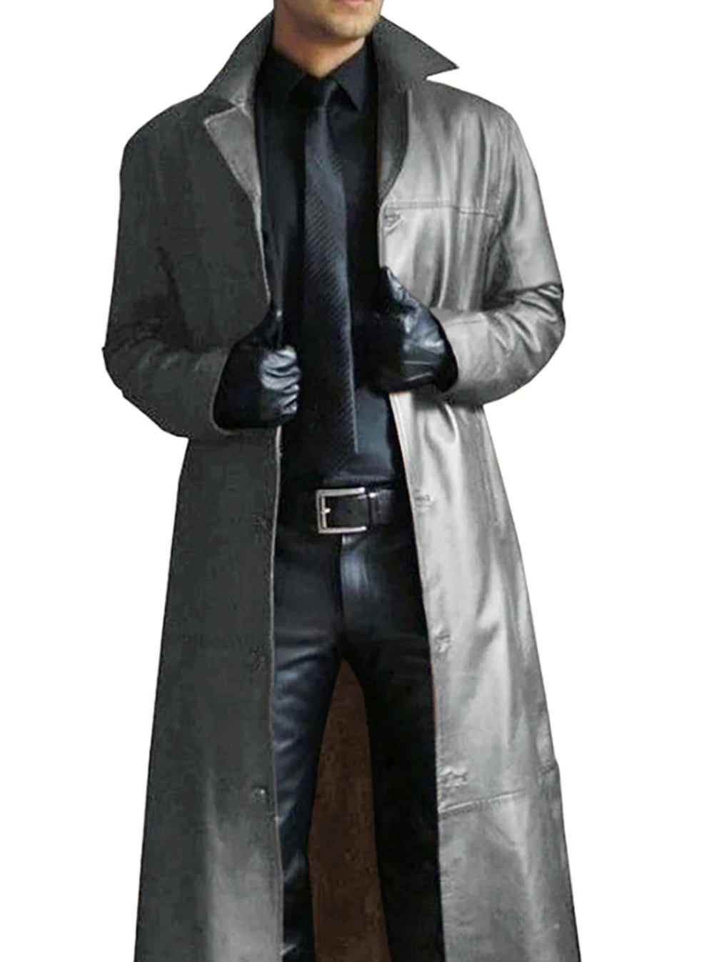 Irenee | Men's Long Notch Lapel Coat