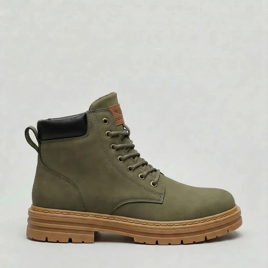 Isambert | Men's Contrast Sole Work Boots