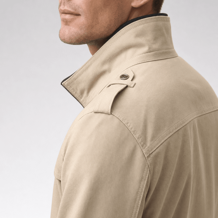 Ivan | Men's Utility Bomber with Stand Collar