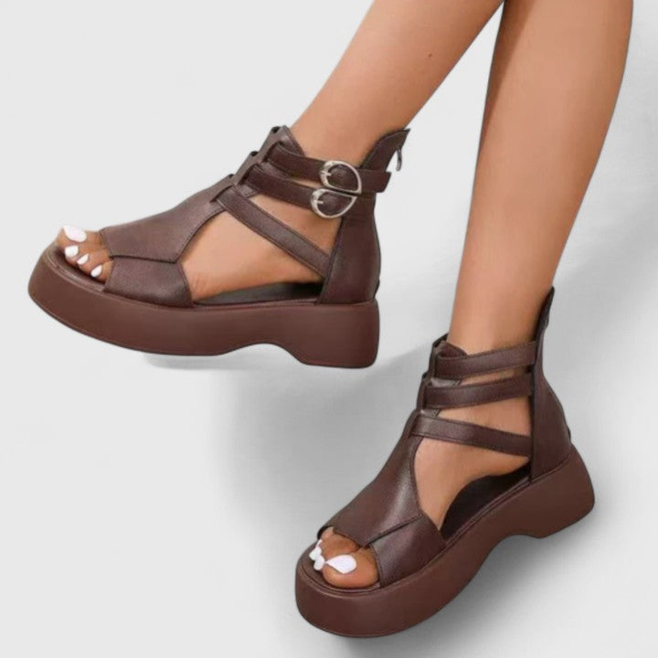Ivana | Men's Multi-Strap Elevated Platform Sandals