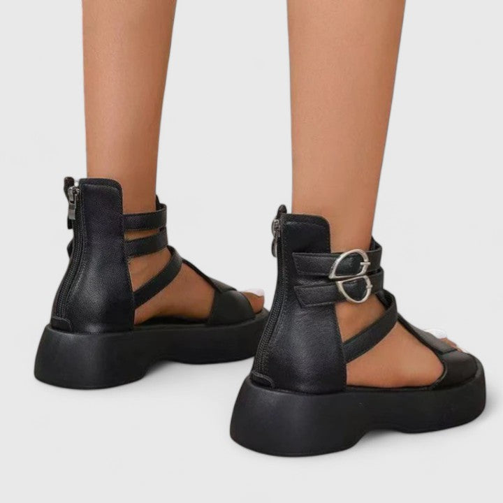 Ivana | Men's Multi-Strap Elevated Platform Sandals