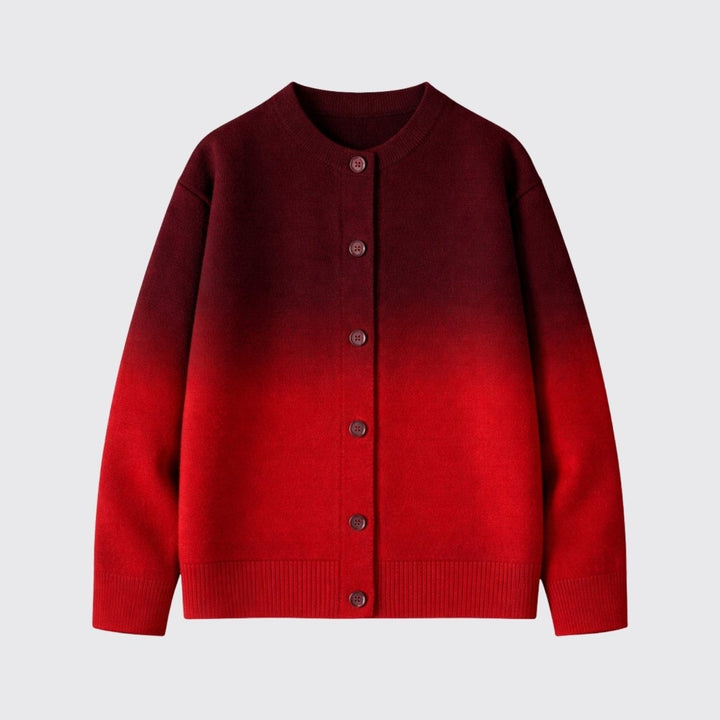 Ives | Men's Gradient Button Front Cardigan