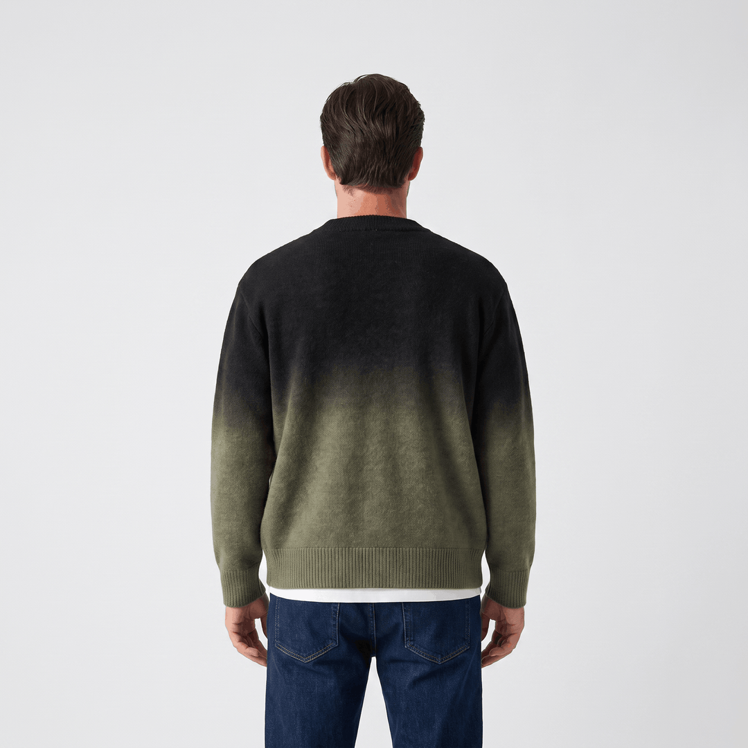 Ives | Men's Gradient Button Front Cardigan