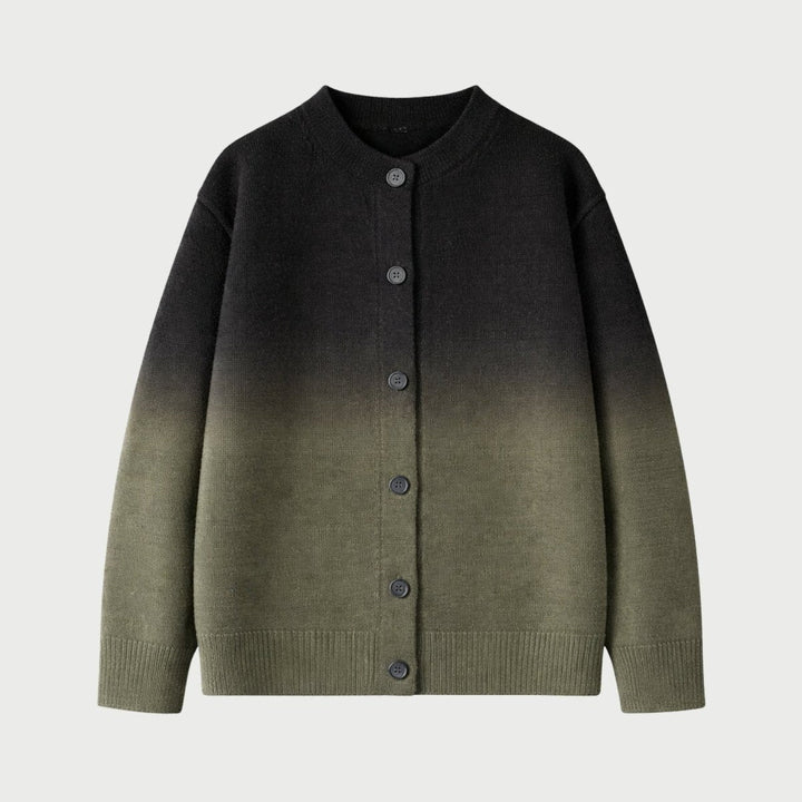 Ives | Men's Gradient Button Front Cardigan