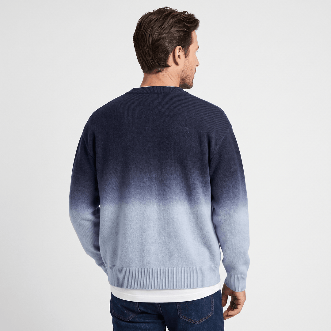 Ives | Men's Gradient Button Front Cardigan