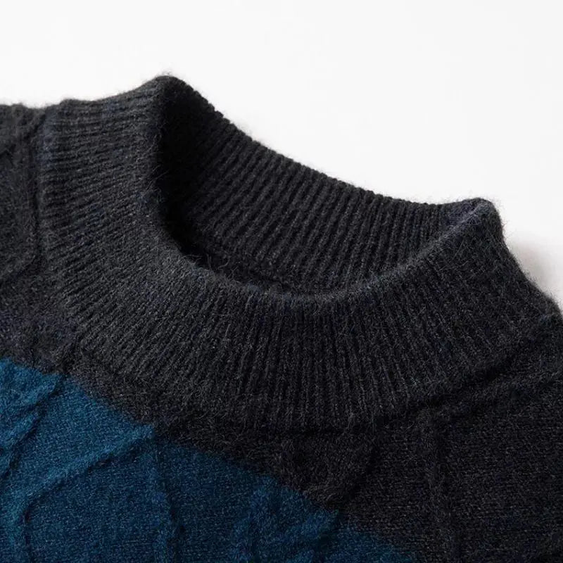 Jofroi | Men's Wide Block Stripe Sweater