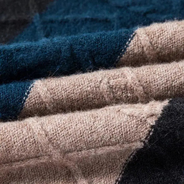 Jofroi | Men's Wide Block Stripe Sweater