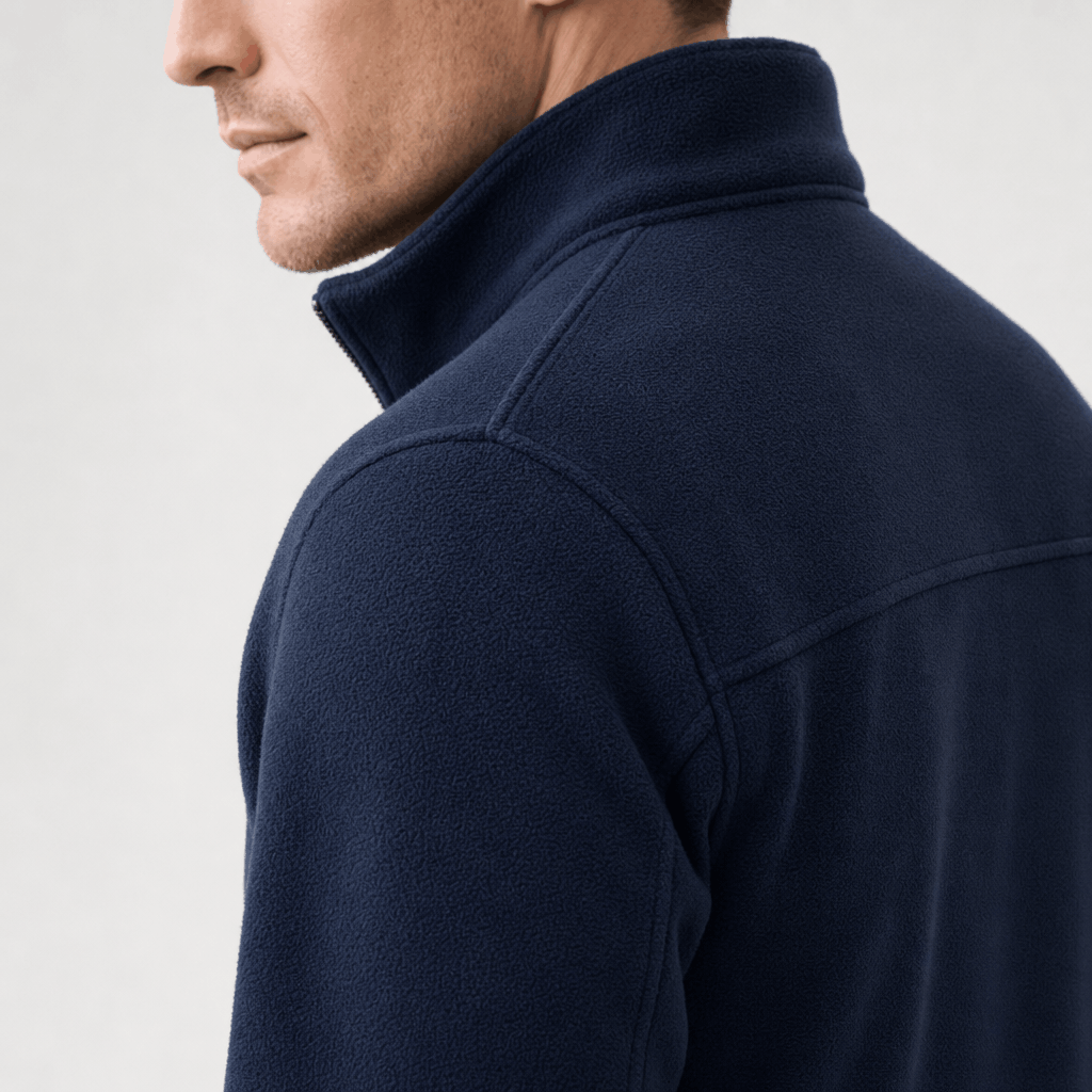 Julius | Men's Borg-Lined Half-Zip Jacket