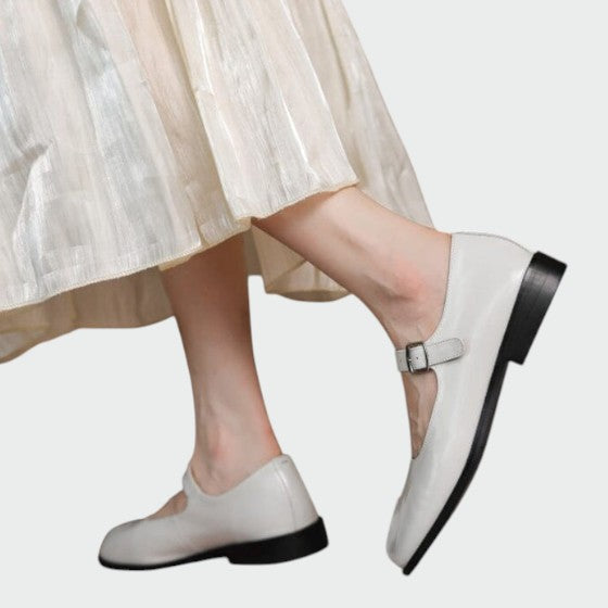 Olivia | Split-Toe Buckle Mary Jane Shoes