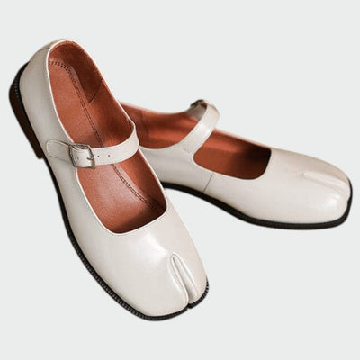 Olivia | Split-Toe Buckle Mary Jane Shoes