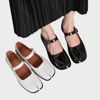 Olivia | Split-Toe Buckle Mary Jane Shoes