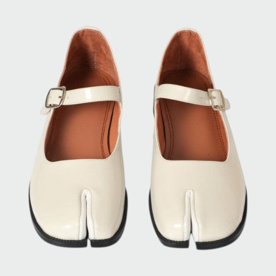 Olivia | Split-Toe Buckle Mary Jane Shoes