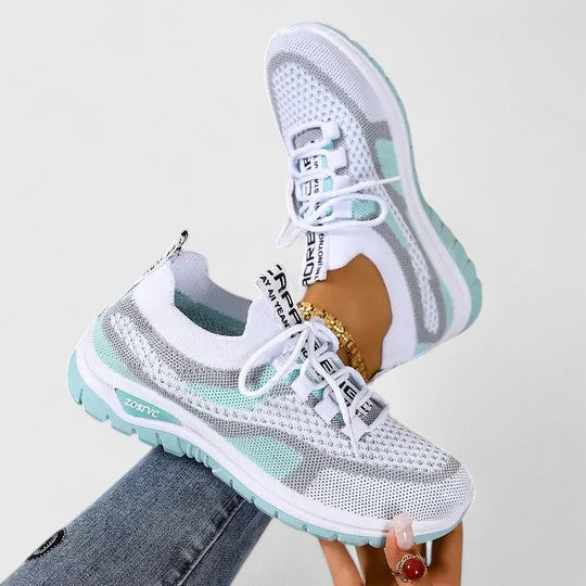 Koralyn | Women's Breathable Lace-Up Cushioned Sneakers