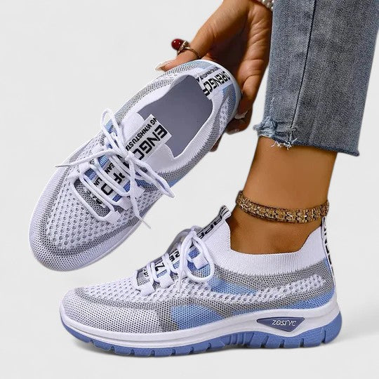 Koralyn | Women's Breathable Lace-Up Cushioned Sneakers