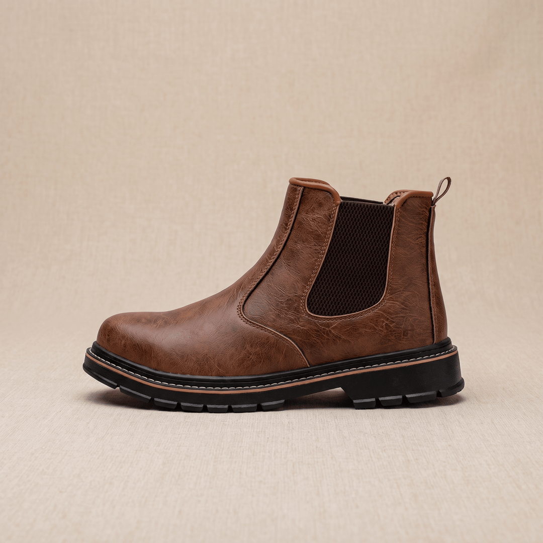 Landric | Men's Lugged Chelsea Work Boots