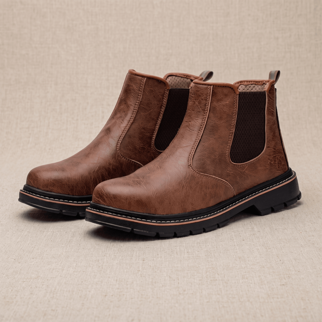 Landric | Men's Lugged Chelsea Work Boots
