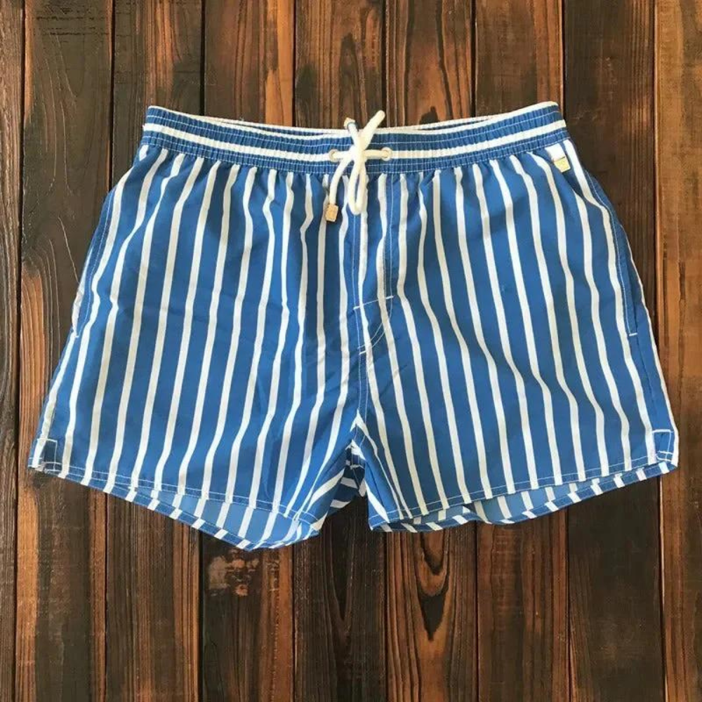 Lary | Women's Lightweight Quick-Dry Striped Swim Shorts
