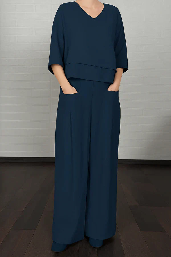 Lennie | Women's Flowing Relaxed-Fit Two-Piece Set