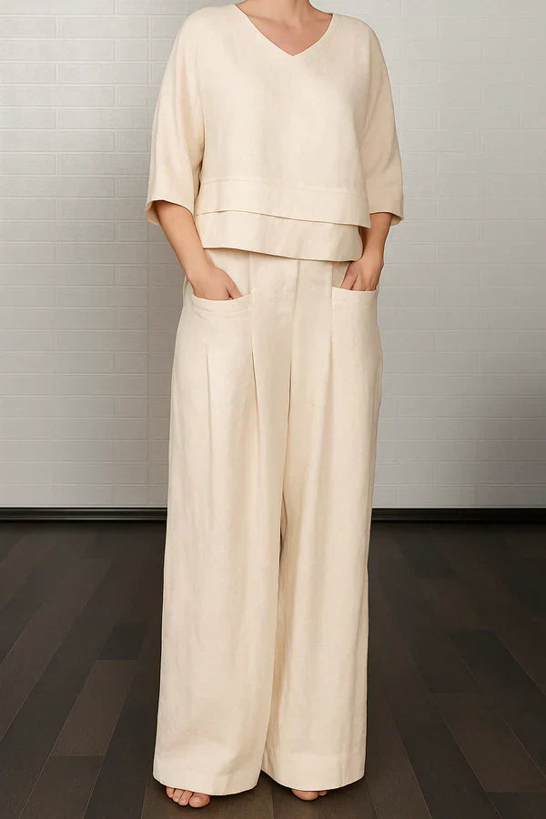 Lennie | Women's Flowing Relaxed-Fit Two-Piece Set