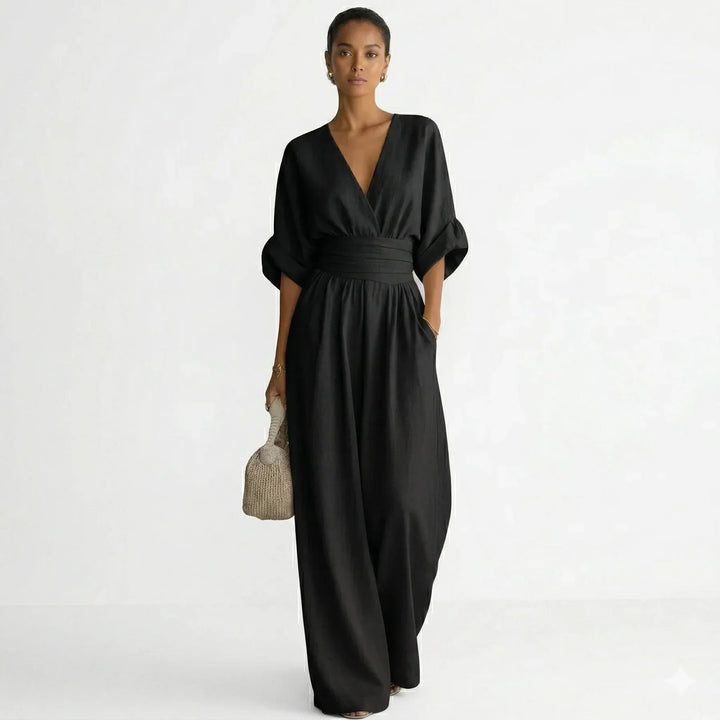 Lillian | Women's Elegant Clean-Line Sophisticated Jumpsuit