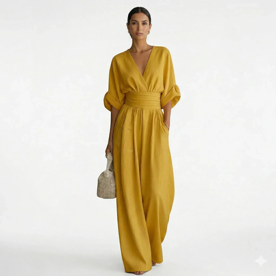 Lillian | Women's Elegant Clean-Line Sophisticated Jumpsuit