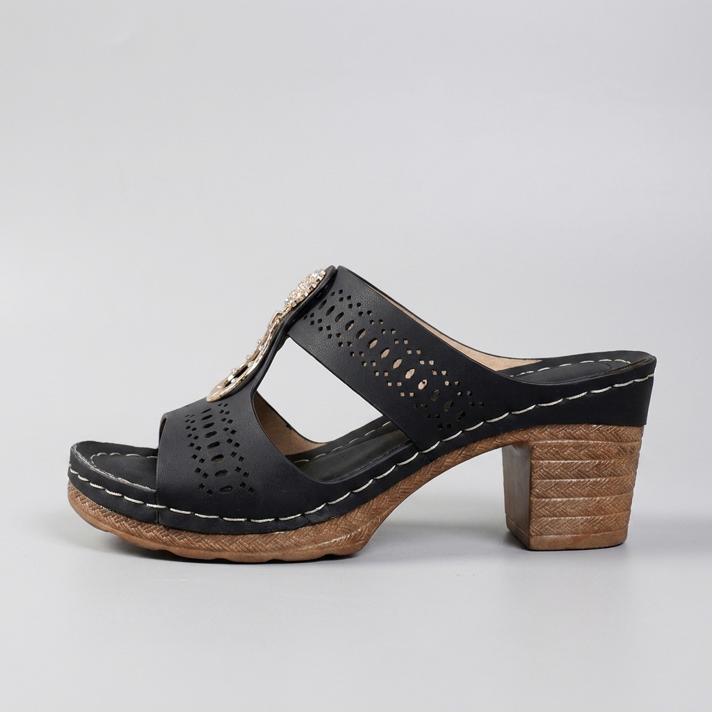 Linda | Women's Stabilized High-Heel Anatomical Comfort Sandals