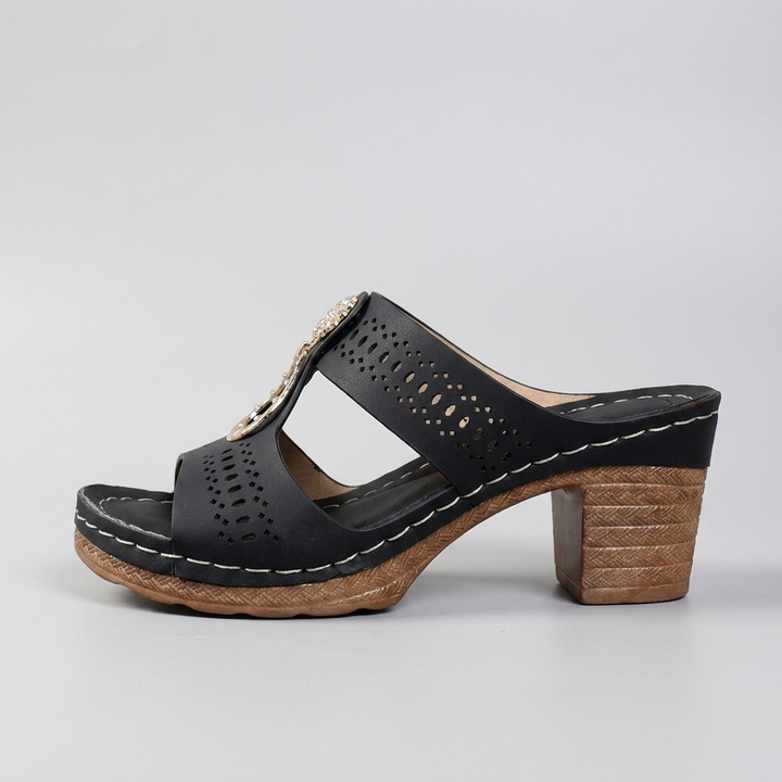 Linda | Women's Stabilized High-Heel Anatomical Comfort Sandals